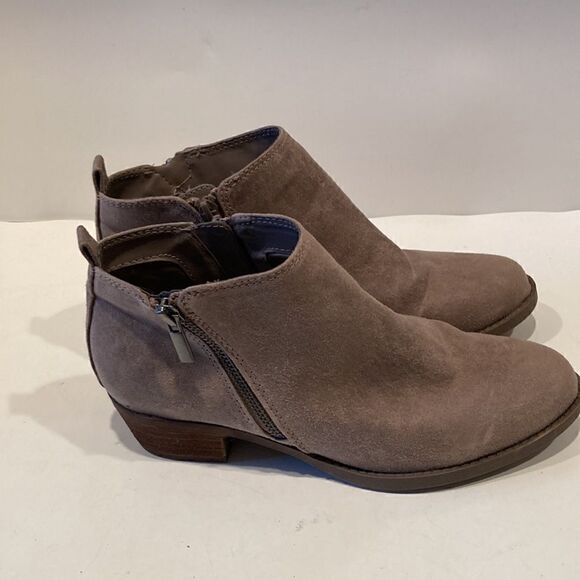 CARLOS by Carlos Santana Brianne Taupe Ankle Boots size 8.5 - Picture 4 of 6